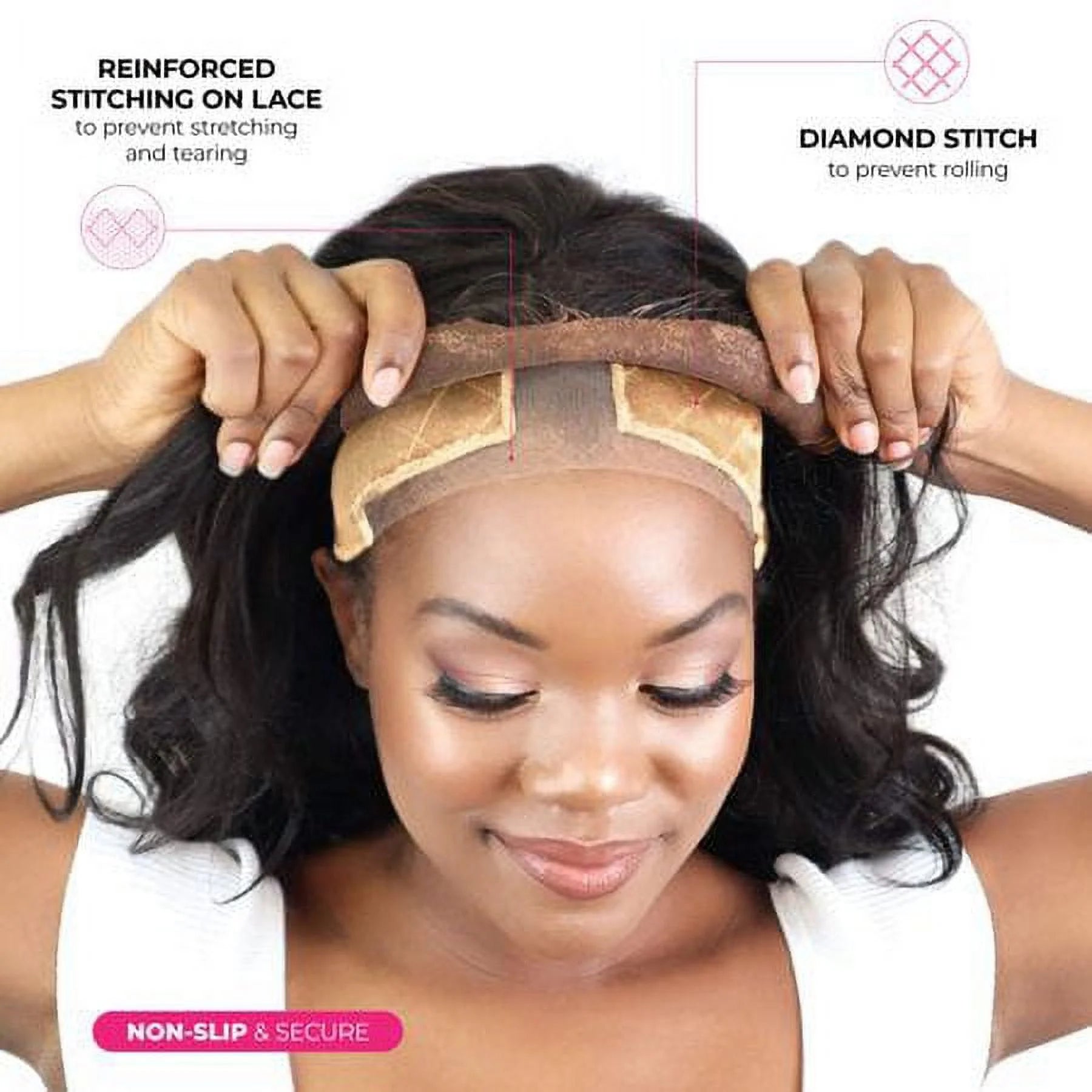 CityChic Nude Lace Original Wig Grip Band