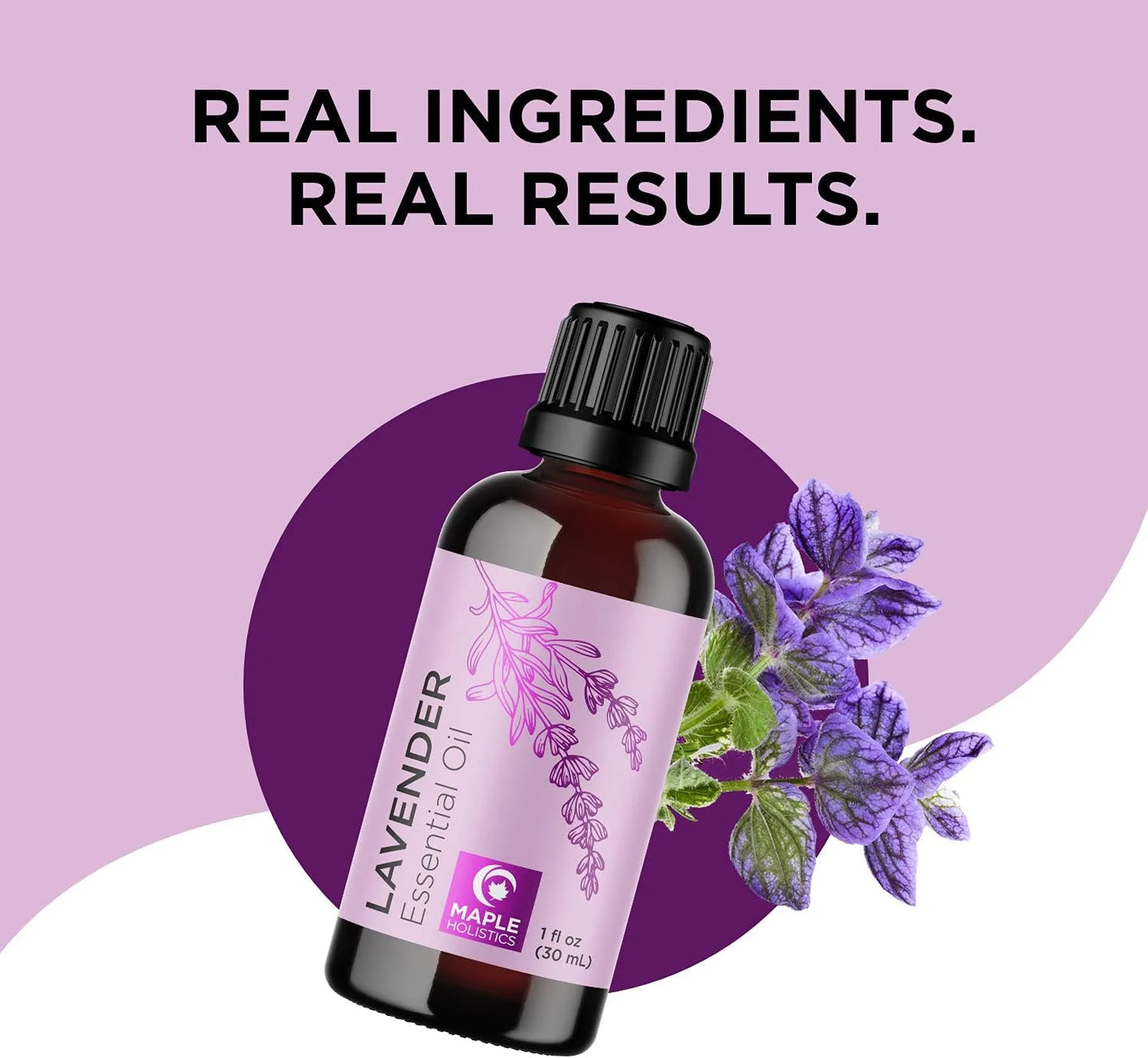 Pure Lavender Essential Oil - Premium Lavender Essential Oil for Hair Skin and Nails - Aromatherapy Lavender Oil for Diffusers Humidifiers and Linens plus Natural Bath Oil for Home Spa Self Care