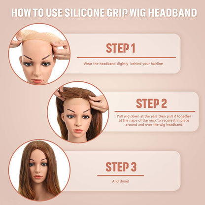 CityChic Silicone Wig Grip Band (2 Pieces)