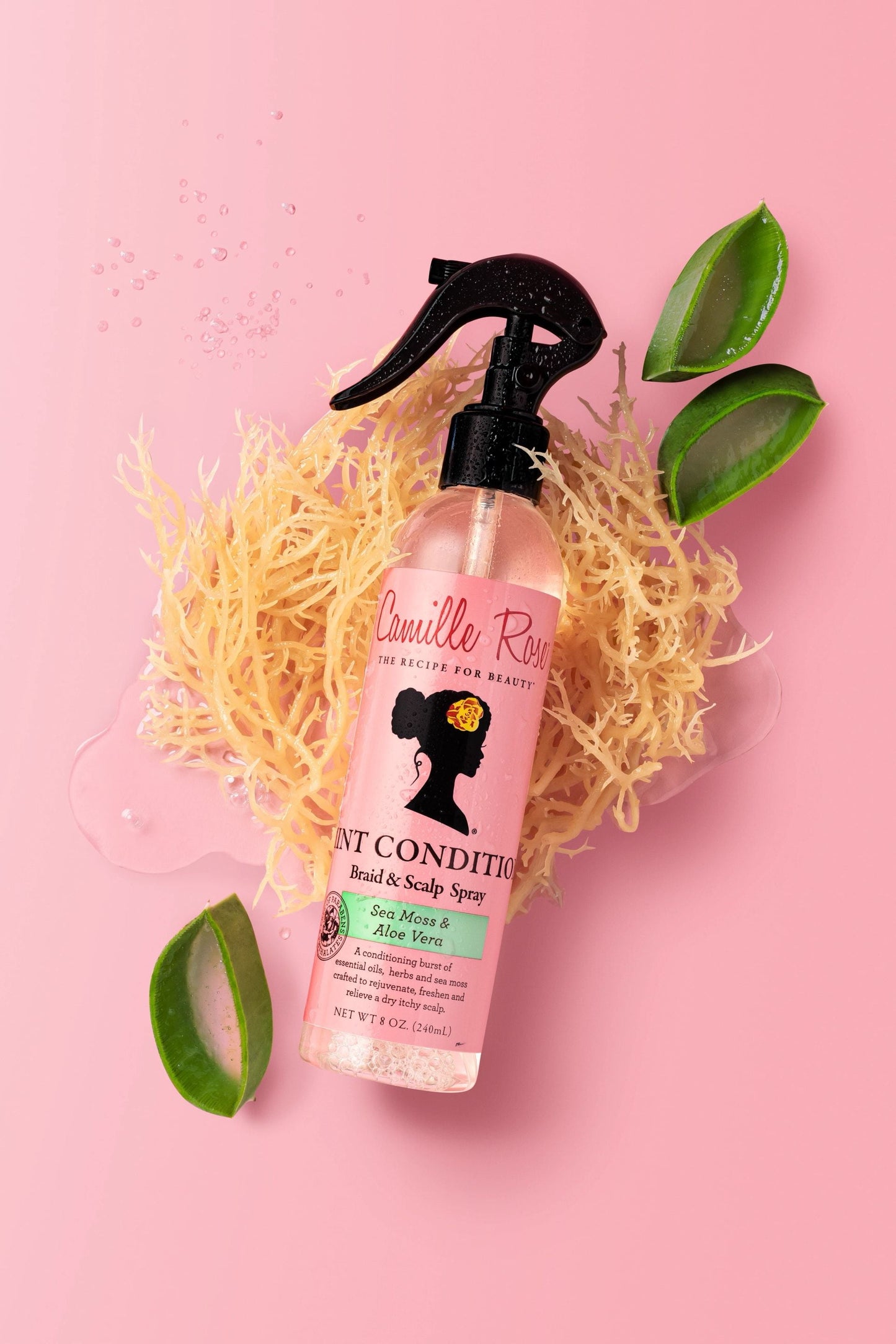 Mint Condition Braid & Scalp Spray, 8 Oz, Conditioning, All Hair Types, Unisex