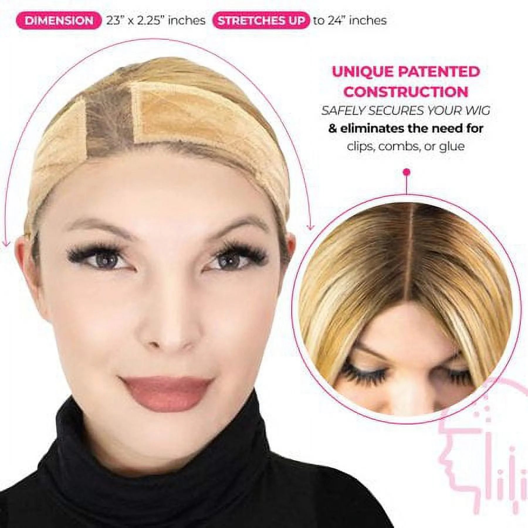 CityChic Nude Lace Original Wig Grip Band